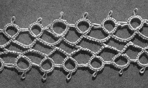 Tatted Edging Pattern #8201
