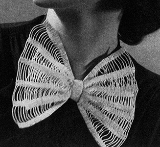 Beau Tie Collar Pattern #2294