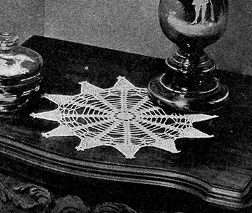 Jewel Doily Pattern #7107