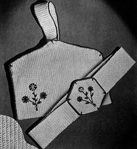 Bag and Belt Set Pattern #2309