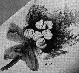 Sweet Pea Corsage Pattern #469