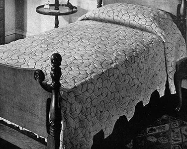 Popcorn Star Bedspread Pattern #651