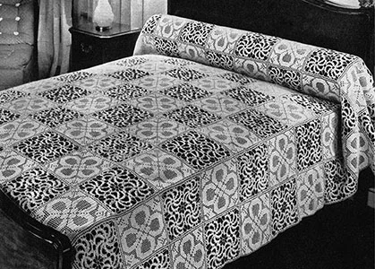 Stepping Stones Bedspread Pattern #656