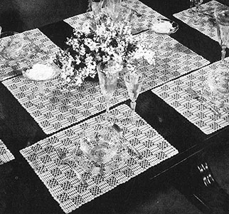 Shadow and Substance Luncheon Set Pattern #7142