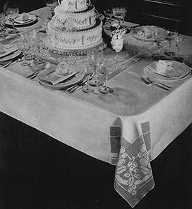 Ever After Tablecloth Pattern #7155