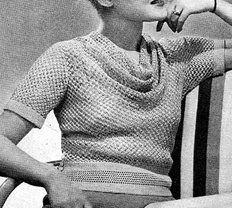 Mayfair Pullover Pattern #1178