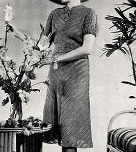 Slim Princess Dress Pattern #1179