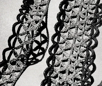 Edging and Insertion Pattern #8333