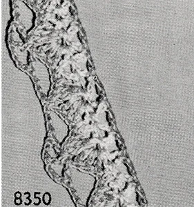 Two-Color Edging Pattern #8350