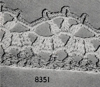 Two-Color Edging Pattern #8351