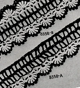Edging and Insertion Pattern #8358