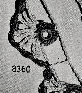 Two-Color Edging Pattern #8360