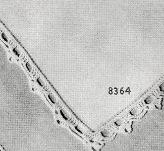 Handkerchief Edging Pattern #8364