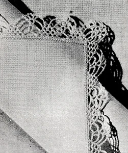 Handkerchief Edging Pattern #8365