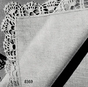 Handkerchief Edging Pattern #8369