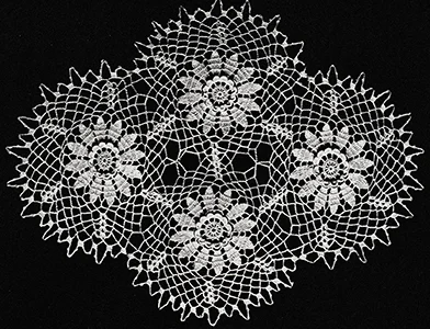 Sheer Doily Pattern #7184