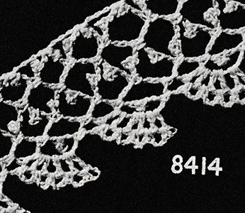 Dainty Crochet Edging Pattern #8414