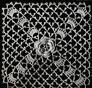 Rosette Motif Pattern #8417A