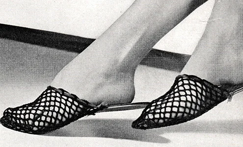 Scuffle Along Slippers Pattern #464