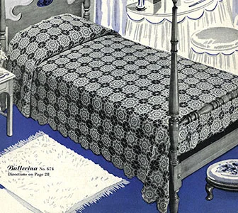 Ballerina Bedspread Pattern #674