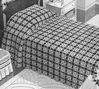 Crystal Web Bedspread Pattern #690