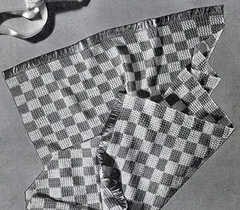 Checker Blanket Pattern #5044