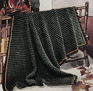 Green Pastures Afghan Pattern #6001