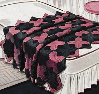 Caprice Afghan Pattern #6004