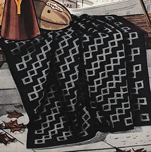 Pennant Afghan Pattern #696