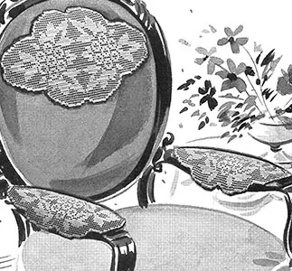 Ashley Chair Set Pattern #7226