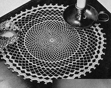 Ripple Doily Pattern #7252