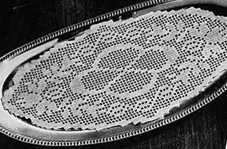 Bread Tray Doily Pattern #7259