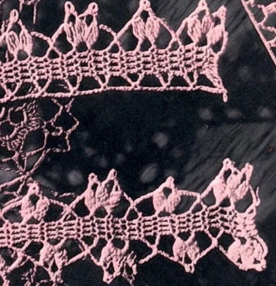 Feminine Frills Edging Pattern #8512