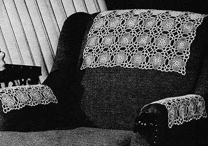 White Magic Chair Set Pattern #7310