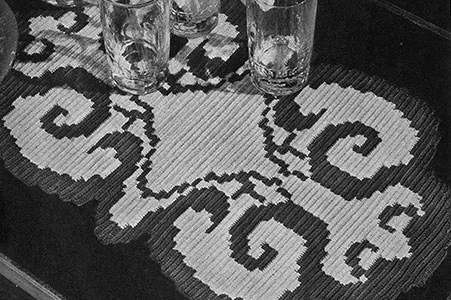 Butterfly Wings Runner Pattern #7421