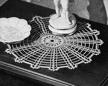 Sundial Doily Pattern #7423