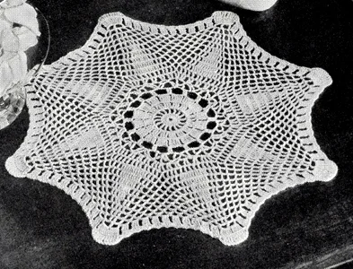 Extravaganza Doily Pattern #7351