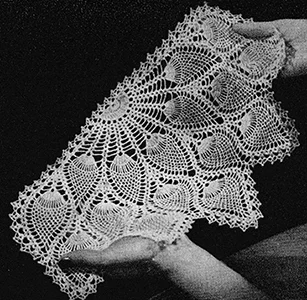 Pineapple Fan Chair Set Pattern #7515