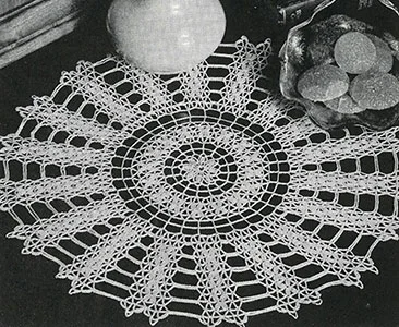 Williamsburg Doily Pattern #7545