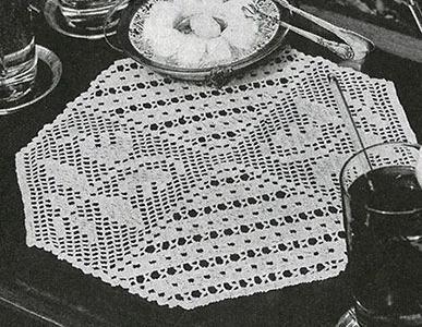 Two-in-One Doily Pattern #7567