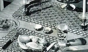 Jiffy Luncheon Set Pattern #7576