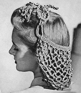 Beaded Snood Pattern #1151