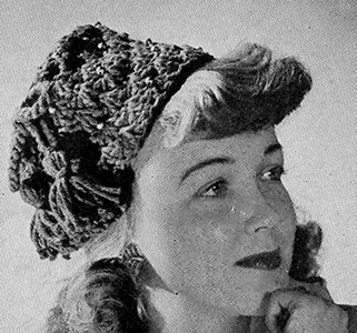 Tassel Beaded Hat Pattern #1154