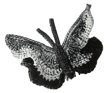 Butterfly Hair-Do Pattern #1163