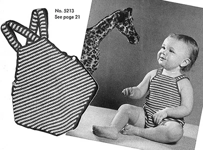 Sun Suit Pattern #5213