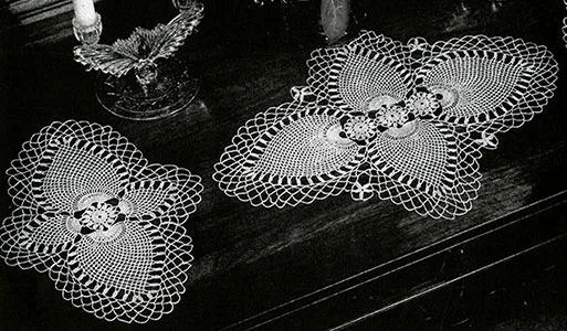 Pineapple Whirl Doily Pattern