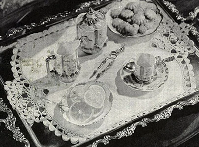 Tray Cloth Edging Pattern #7627