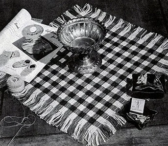 Checkerboard Placemat Pattern