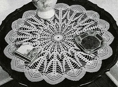 Northern Lights Doily Pattern