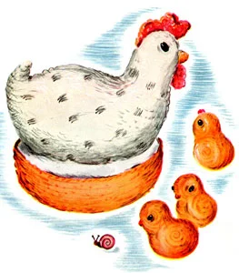 Henrietta Chicken and her Chicks Stuffed Animal Pattern #PC-1500